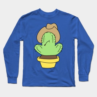 Cowboy Cactus Long Sleeve T-Shirt